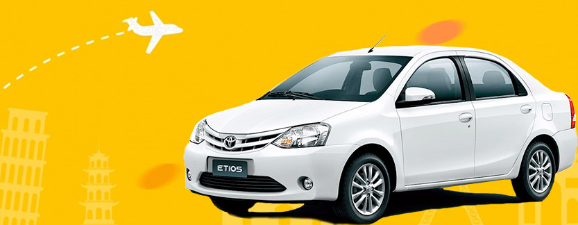 Toyota Etios Car Rental in Delhi